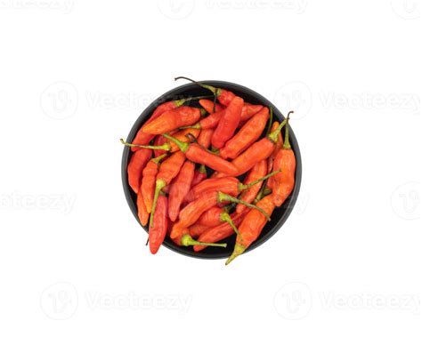 Free Chili in a small bowl isolated. kitchen spice design elements ...