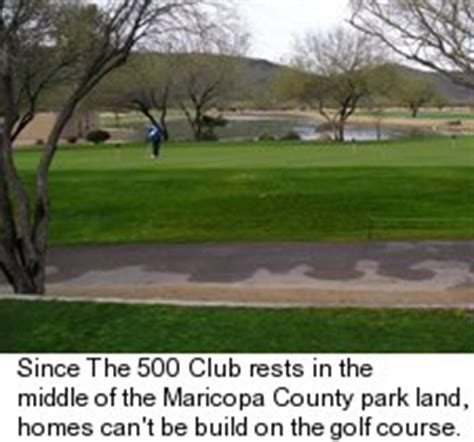 The 500 Club Phoenix - Arizona Golf Course Reviews