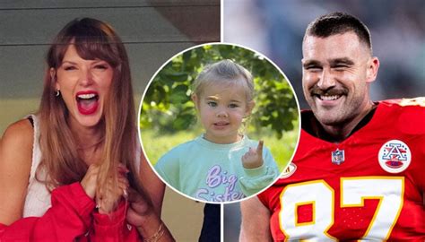 Taylor Swift gets seal of approval from Travis Kelce’s four-year-old niece