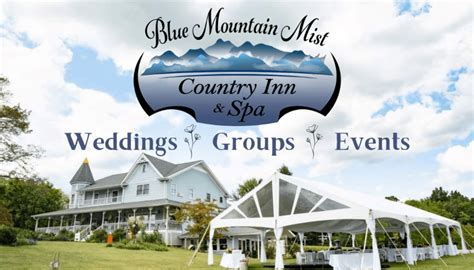 Weddings & Events - Blue Mountain Mist