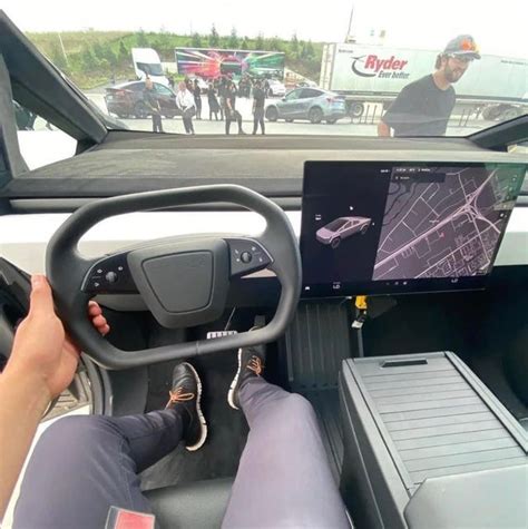 Tesla Cybertruck Interior Shown in Newly Leaked Photos