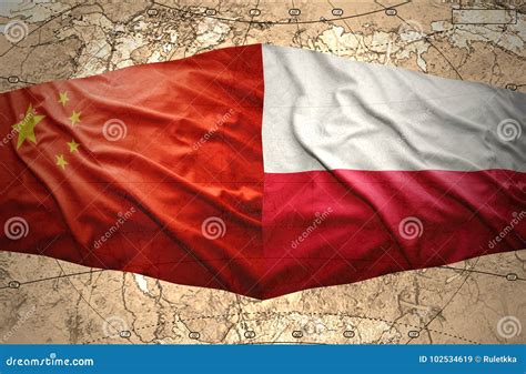 Poland and China stock illustration. Illustration of partnership ...