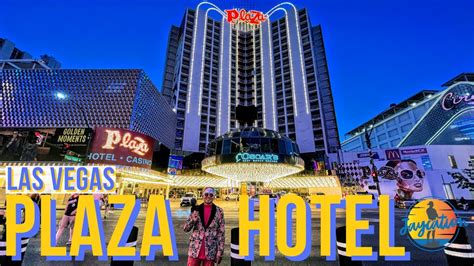 Is The PLAZA in Downtown Las Vegas The BEST HOTEL Near Fremont Street? 😮 - YouTube