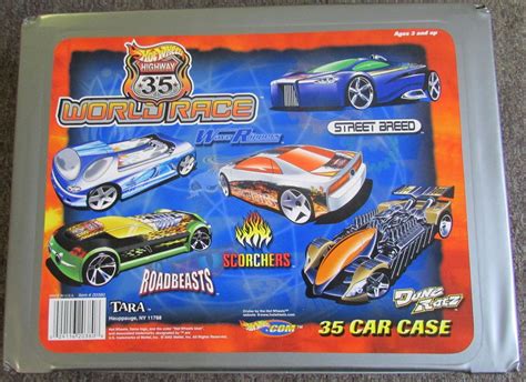 Hot Wheels Highway 35 World Race 35 Car Case | Carrying and Storage Cases | hobbyDB