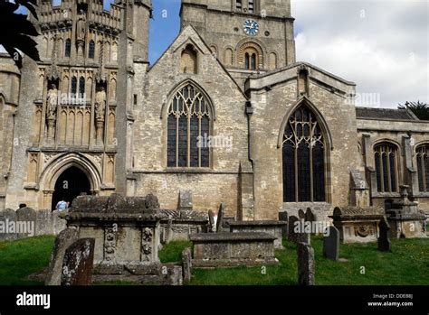 Burford church, Burford, Cotswolds, Oxfordshire, England, UK Stock ...