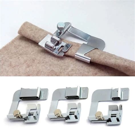 3PCS Sewing Edging Crimping Foot Household Crimping Presser Foot ...