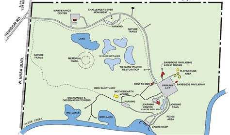 Memorial Park Houston Map – Map Vector