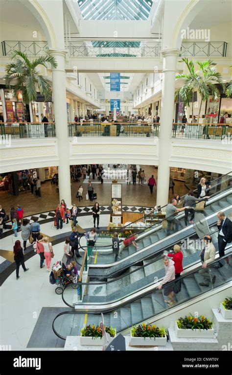 meadowhall shopping centre interior sheffield south yorkshire england uk gb eu europe Stock ...