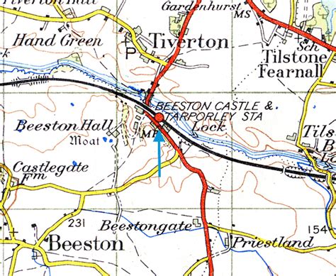 Disused Stations: Beeston Castle & Tarporley Station