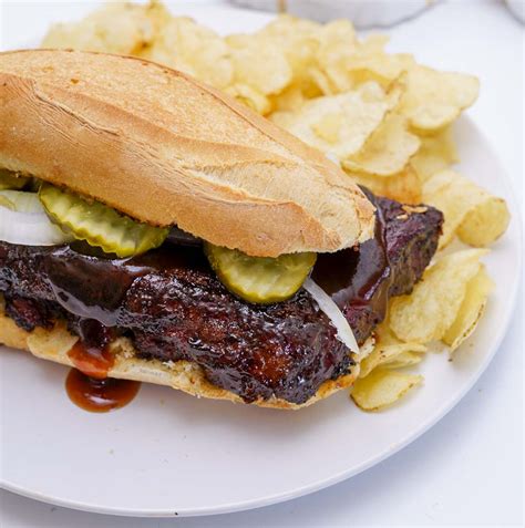 Homemade McRib Sandwich Recipe | Couple in the Kitchen