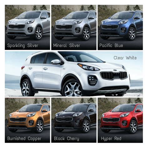 Which Color Options Are Available For The 2018 Kia Sportage?