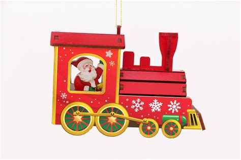 Santa Train Ornament - Elegance Gifts & Novelties Inc