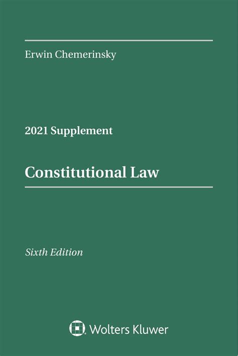 (eBook PDF)Constitutional Law, Sixth Edition: 2021 Case Supplement by ...