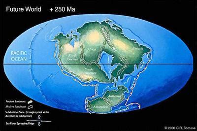 One super-continent, Pangaea