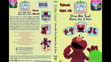 Sesame Street Elmo S World Elmo Has Two Hands Ears Feet Vhs Video | The ...