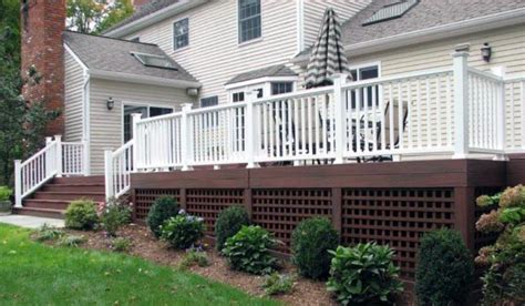 Top 50 Best Deck Skirting Ideas - Elevated Backyard Designs