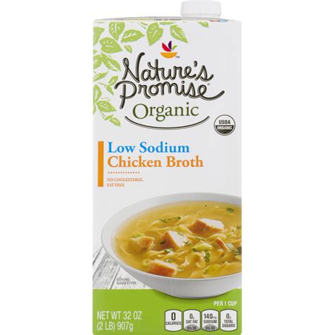 Save on Nature's Promise Organics Chicken Broth Low Sodium Order Online ...