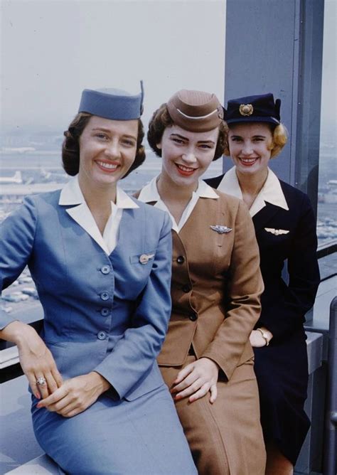 Megastretchy | Womens fashion vintage, Flight attendant uniform ...