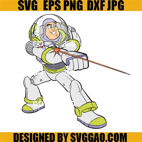 Buzz Lightyear SVG, Buzz Lightyear Fight SVG, Toy Story Characters SVG