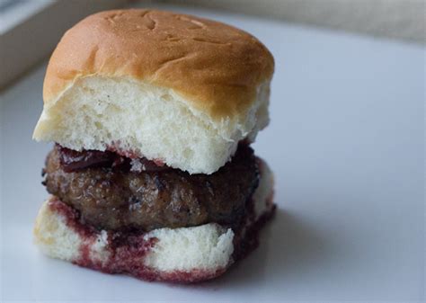 burgundy pork sliders with cherry sauce - Kimberly Michelle