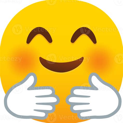 Smiling Face with Open Hands emoji 21968090 PNG