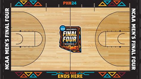 NCAA Reveals Court Design For 2024 Men’s Final Four