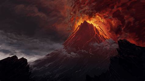 Volcano 4k Ultra Hd Wallpaper 3840x2160 - Bank2home.com