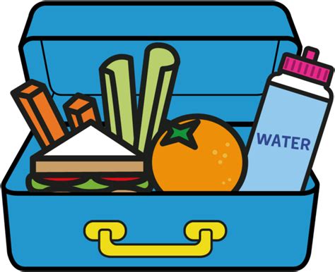 Packed Lunch Clipart - Png Download - Full Size Clipart (#5635198) - PinClipart