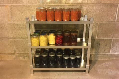 Stackable shelves for mason canning jars – Meritt Products, LLC