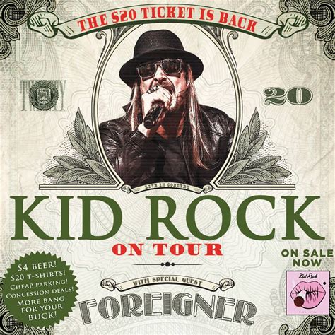 Get $2.00 off New Kid Rock Album with Kid Rock First Kiss Concert ...