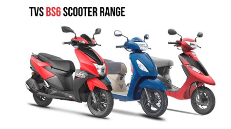 TVS BS6 Scooter Range (Pep+, Jupiter, Ntorq) - Specs & Price Details