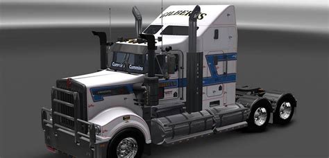 Gilberts Skin for the Kenworth T908 Truck - ATS Mod | American Truck Simulator Mod