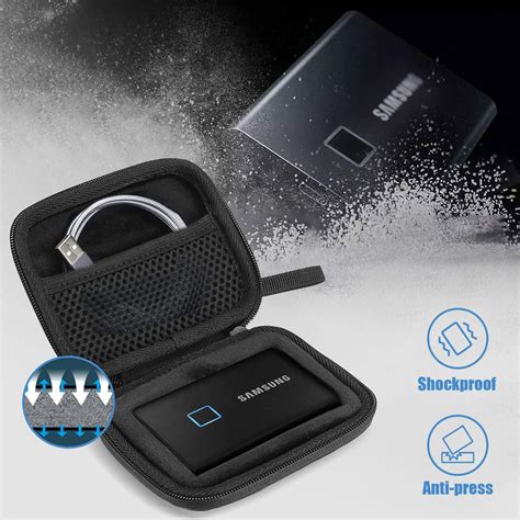 Travel Carrying Case for Samsung T7 Touch Portable SSD | ProCase – Procase