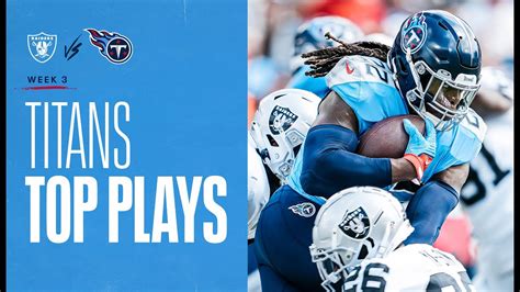 Tennessee Titans Top Plays vs. Las Vegas Raiders | Game Highlights ...