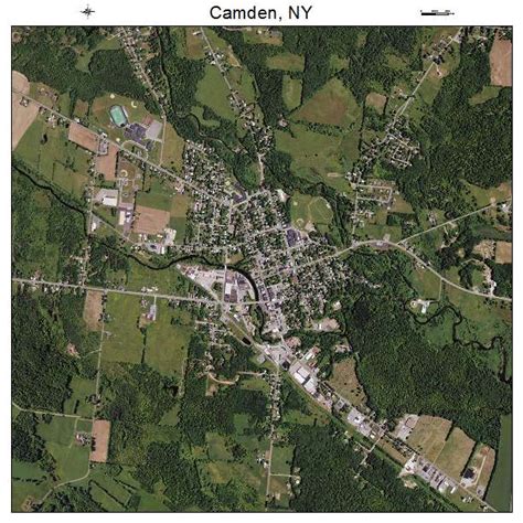 Aerial Photography Map of Camden, NY New York