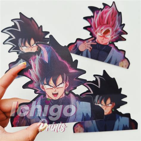 Goku Black Motion Sticker – Ichigo Prints