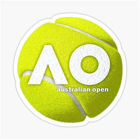 "australian open 2023" Sticker for Sale by gardustudios | Redbubble