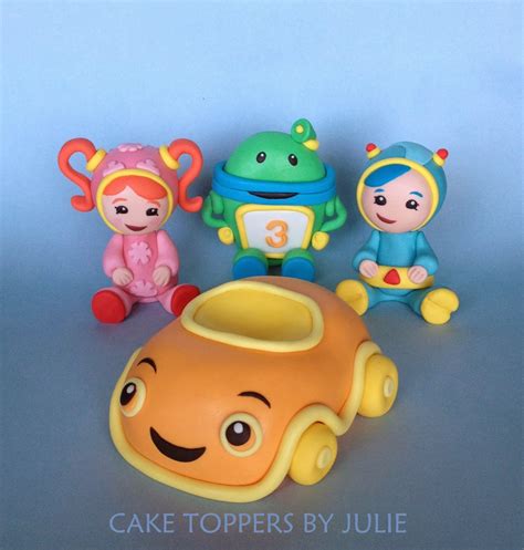 Custom Cakes by Julie: Team Umizoomi Cake Toppers