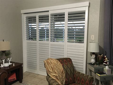 Shutters for Sliding Glass Doors Wesley Chapel