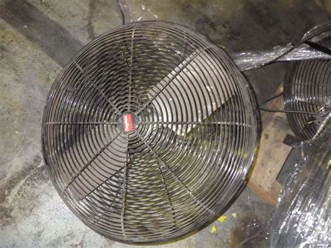 Used Industrial Wall Mount Fans - Dayton 27 1/2"