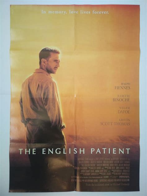 The English Patient (1996) - Ralph Fiennes - 海报, Original - Catawiki