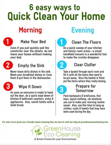 6 easy ways to keep your house clean--every. single. day. | Quick ...