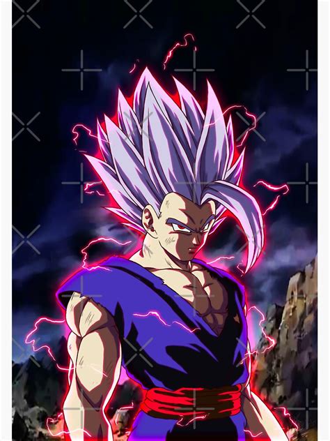 "Gohan new transformation final Gohan / Beast Gohan" Sticker for Sale by DrWolfstark | Redbubble