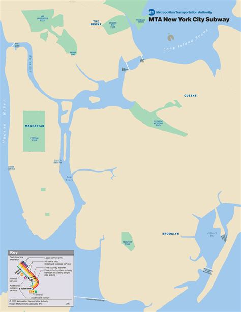 New York City Subway History Map - New York City • mappery