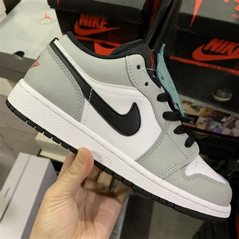 Air Jordan 1 Low White Gray - Sport Fan City