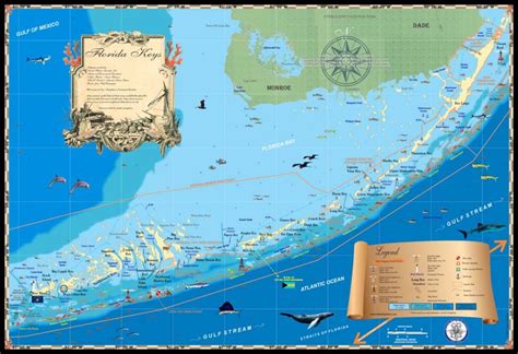 Florida Keys Map - Island Map Store