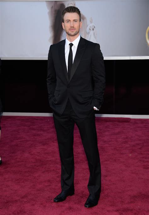 Chris Evans: Men's Fashion 2013 - Oscars 2013 Photos | 85th Academy Awards