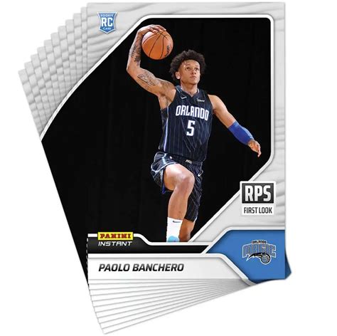 NBA 2022-23 Instant RPS First Look Basketball Trading Card Set 35 ...