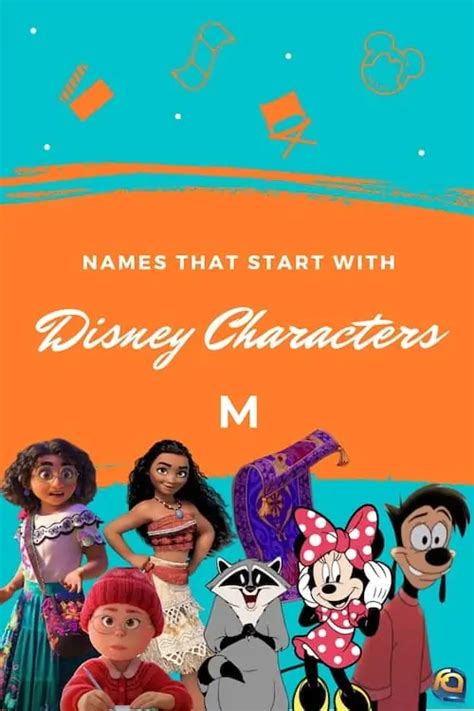 Disney Character Names Starting With M | Featured Animation