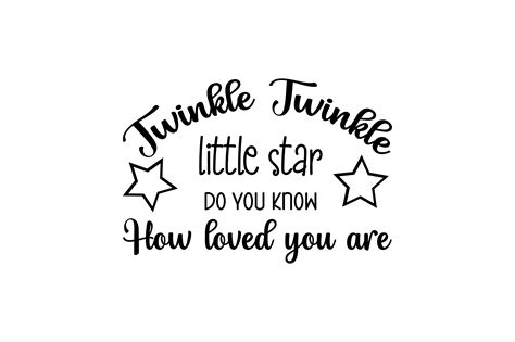 Twinkle Twinkle Little Star SVG Cut file by Creative Fabrica Crafts · Creative Fabrica